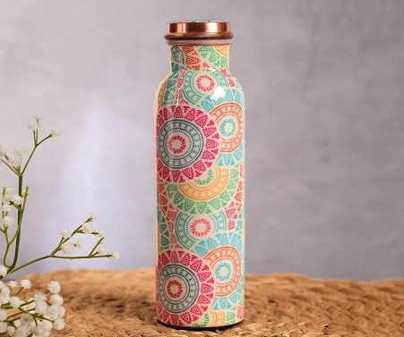 Printed Copper Bottle