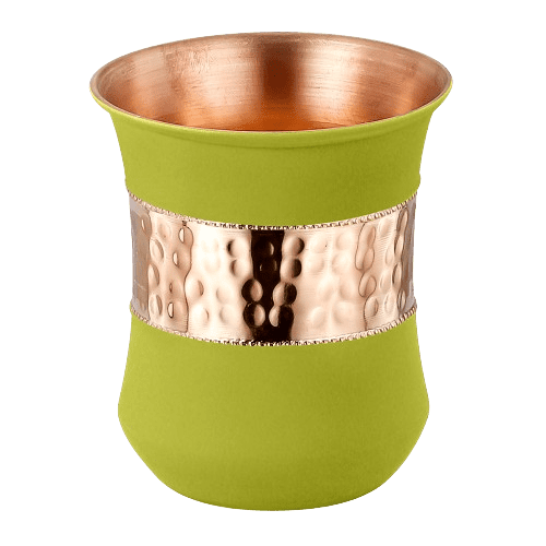 Patra Green Copper Glass Set