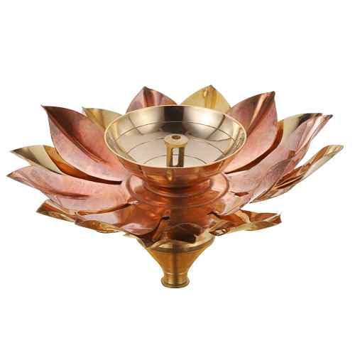 Brass and Copper Pooja Diya